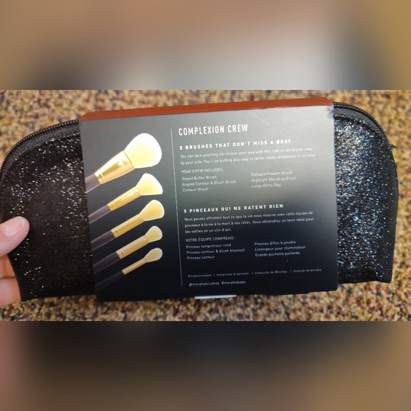 Morphe NIB Complexion Crew 5 pc Face Brush - Picture 6 of 7